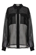 Chemise Soie Noir