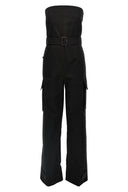Pantalon Coton Noir