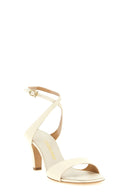 Talons Cuir Beige