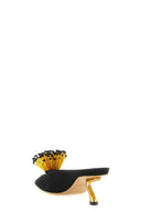 Talons Cuir Noir