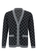 Gilet réversible en jacquard Gg