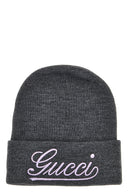 Casquette Laine Gris