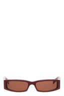 Lunettes de soleil rectangulaires