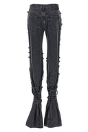 Pantalon Cuir Noir