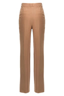 Pantalon Soie Beige