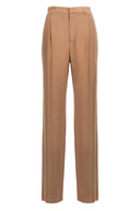 Pantalon Soie Beige
