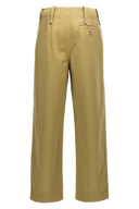 Pantalon Coton Vert