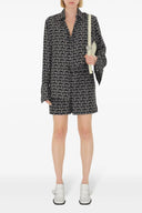 Chemise Soie Noir
