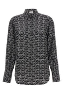 Chemise Soie Noir