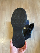 Sneakers B25 Runner Suède Dior en toile oblique et daim noir