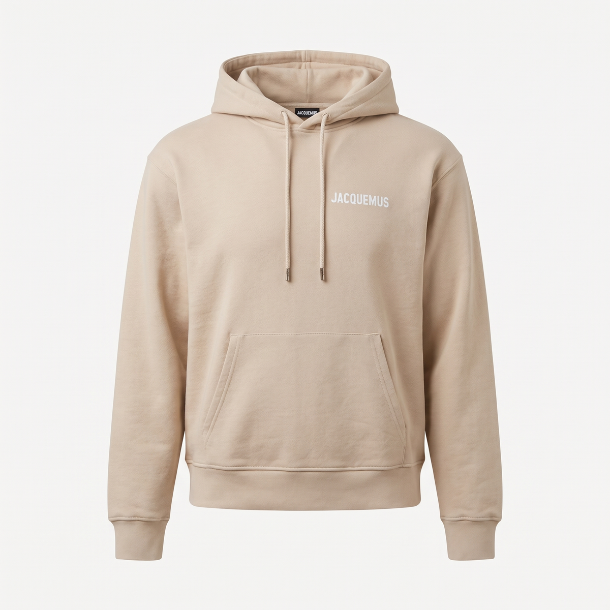 Le Hoodie Classique Jacquemus Beige – face