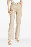Pantalon Coton Beige