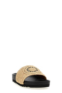 Sandales Cuir Beige