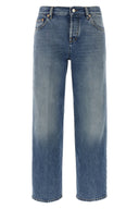 Pantalon Coton Bleu Clair