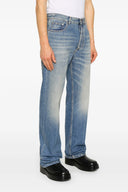 Pantalon Cuir Bleu