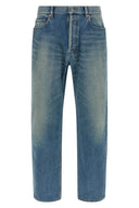 Pantalon Cuir Bleu