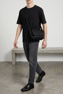 Pantalon Cuir Noir