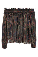 Chemise Soie Multicolore