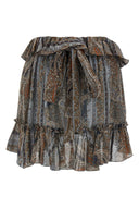 Jupe Soie Multicolore