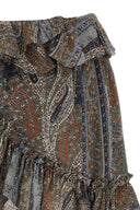 Jupe Soie Multicolore