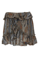 Jupe Soie Multicolore