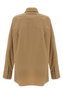 Chemise à logo en relief