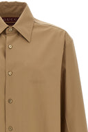 Chemise à logo en relief