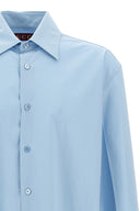 Chemise à logo en relief