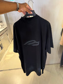 Balenciaga 3B Sports Icon Oversized T-Shirt Faded Black
