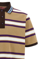 Polo à logo en relief