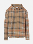 Hoodie zippé Check Signature