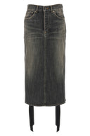 Jupe Coton Gris
