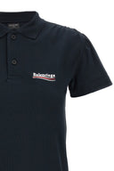 Polo Coton Bleu