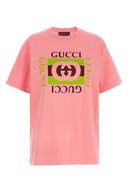 T-shirt imprimé Gucci Incrocio GG E Web
