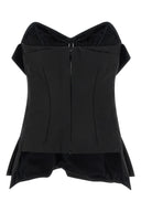 Top Soie Noir