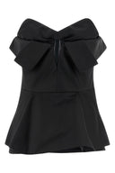 Top Soie Noir