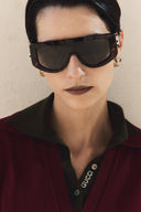 Lunettes de soleil rectangulaires