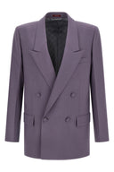 Blazer croisé en laine