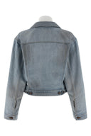 Veste Coton Bleu Clair