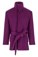 Manteau Soie Violet