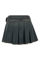 Jupe Coton Bleu
