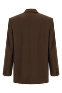 Veste Satin Marron