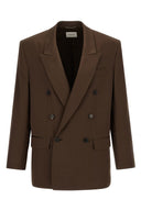 Veste Satin Marron