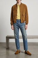 Veste Daim Marron