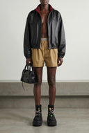 Veste Cuir Noir