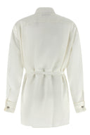 Chemise Satin Blanc