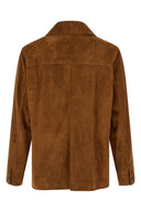 Veste Daim Marron