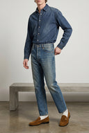 Chemise Coton Bleu