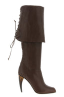 Talons Cuir Marron