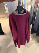 Balenciaga Unity Sports Polo Long Sleeve Bordeaux